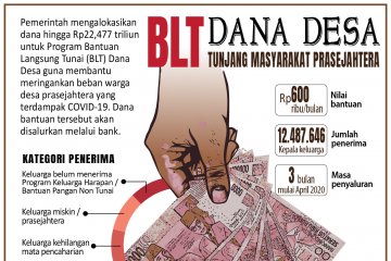 BLT Dana Desa tunjang masyarakat prasejahtera