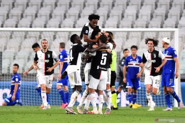 Juventus kunci Scudetto Liga Italia setelah kalahkan Sampdoria