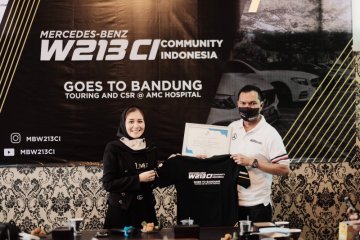 MBW213CI gelar turing perdana, dukung tenaga medis Bandung