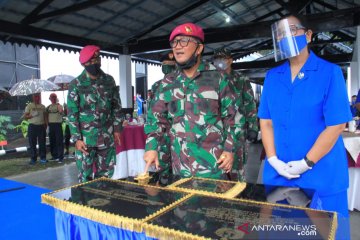 Masjid Al Jabbar Yonmarhanlan Bitung diresmikan Danlantamal VIII