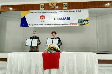 KPK dan Damri sepakati perluas jangkauan kampanye antikorupsi