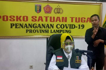 Dinkes : Dua hari Lampung tidak ada kasus konfirmasi positif COVID-19