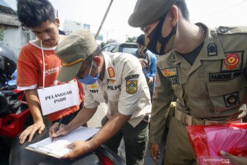 Sanksi bagi pelanggar aturan pengunaan masker