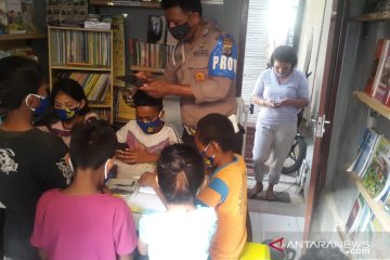 Polisi di Kupang sediakan WiFi untuk belajar daring anak kurang mampu