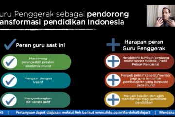 Kemendikbud tegaskan program Guru Penggerak tidak hanya untuk sekolah negeri