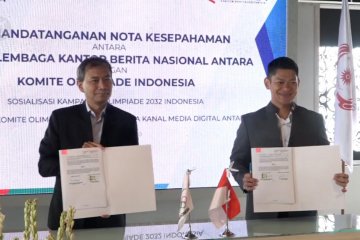 KOI dan ANTARA dukung Indonesia tuan rumah Olimpiade 2032