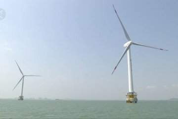 China mulai operasikan turbin angin lepas pantai berkapasitas 10 MW
