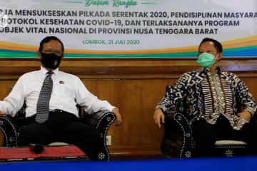 Jadikan pandemi peluang, Mahfud MD dan Tito Karnavian apresiasi NTB