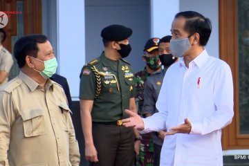 Jokowi dan Prabowo bertolak ke Kalteng tinjau Lumbung Pangan