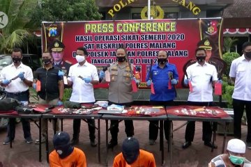 Operasi Sikat Semeru, Polres Malang duduki peringkat kedua