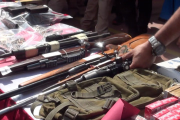 Polda Jabar tangkap pemilik senjata api ilegal beserta ratusan peluru 