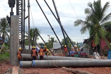 Warga Pulau Bromo Banjarmasin sambut gembira pembangunan jembatan penghubung