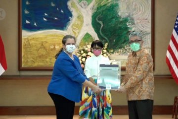Indonesia terima kiriman 100 ventilator dari AS