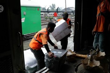 Selama pandemi layanan antar paket KAI meningkat tajam