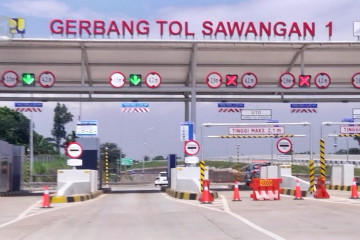 Menjajal tol baru Desari Brigif-Sawangan