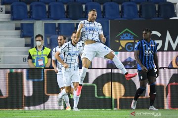 Inter amankan peringkat kedua klasemen setelah gulung Atalanta 2-0