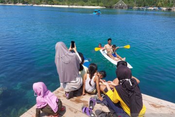 Keindahan wisata Pantai Pengasin Tanjung Putus Pesawaran Lampung