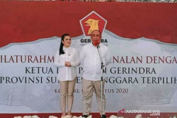 Partai Gerindra bertekad rebut kursi Gubernur Sultra pada 2024