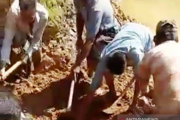 Seorang penambang emas di Aceh Barat tewas tertimbun tanah longsor