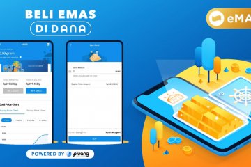 DANA gandeng Pluang hadirkan fitur investasi emas