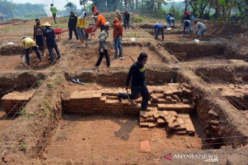 Ekskavasi situs Kumitir di Mojokerto