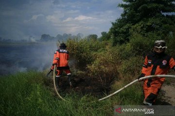 Jumlah titik panas di Sumsel naik tiga kali lipat