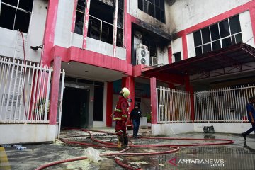 Gedung HPBB Telkom Pekanbaru terbakar, jaringan ke pelanggan lumpuh