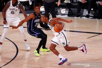 Tundukkan Magic, Nets kantungi kemenangan kelima dalam restart NBA