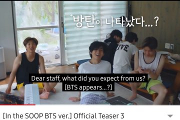 BTS hadirkan kedamaian hingga kekacauan di "In the SOOP BTS Ver"