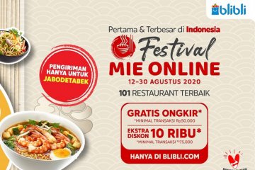 Blibli hadirkan 1.000 menu kuliner mie dorong pertumbuhan UMKM