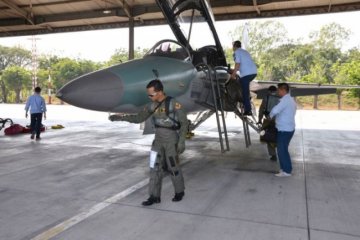 Mabes TNI AU selidki penyebab pesawat T50i Golden Eagle tergelincir