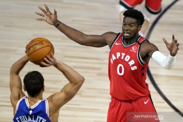 NBA : Toronto Raptors menang atas Philadelphia 76ers