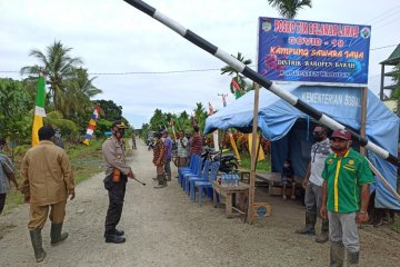 Kapolres Waropen resmikan Kampung Tangguh Papeda