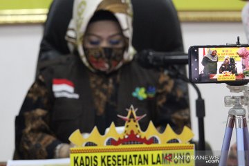 Dinkes catat tingkat kesembuhan pasien COVID-19 di Lampung 75 persen