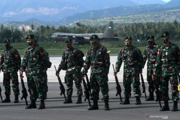Kejar sisa MIT Poso, 150 anggota TNI gabung di Satgas Tinombala