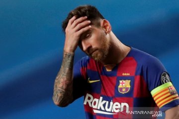Messi akhirnya putuskan bertahan di Barcelona
