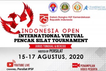 Persilat gelar turnamen pencak silat internasional Indonesia Open