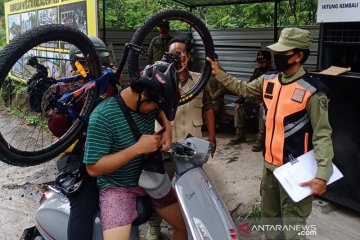 Siaga masker di "Lava Tour Merapi" digelar di Sleman-Yogyakarta