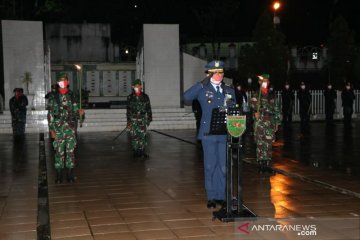 Komandan Lanud Silas Papare pimpin apel kehormatan renungan suci