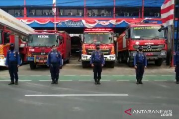 Kantor damkar bunyikan sirene secara serentak saat detik proklamasi