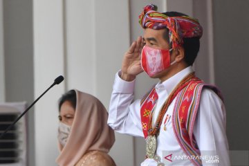 Pimpin upacara HUT RI, Presiden kenakan baju adat Timor Tengah Selatan