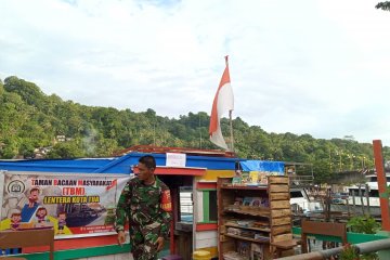 Prajurit TNI bangun TBM giatkan wisata literasi Kota Tua Padang