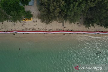 PEMBENTANGAN BENDERA SEPANJANG 108 METER