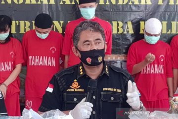 2020, Lima polisi di Jateng ditangkap akibat penyalahgunaan narkotika