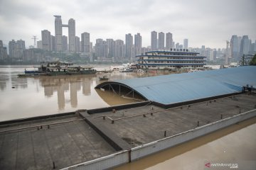 China evakuasi 100.000 warga korban banjir Sungai Yangtze