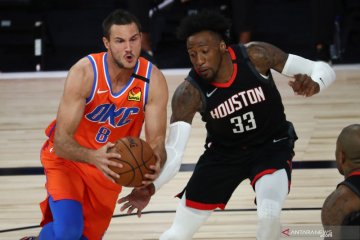 NBA: Oklahoma City Thunder kalahkan Houston Rockets 123 - 108