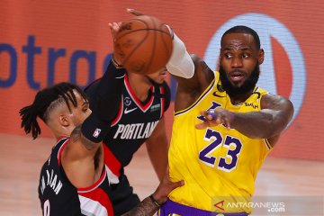 NBA: Portland Trail Blazers tekuk LA Lakers 100 - 93