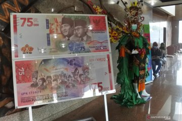 Uang baru pecahan Rp.75.000