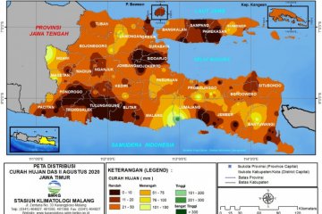 Sejumlah wilayah di Jatim alami kekeringan ekstrem