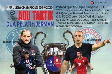 PSG vs Bayern, adu taktik dua pelatih Jerman